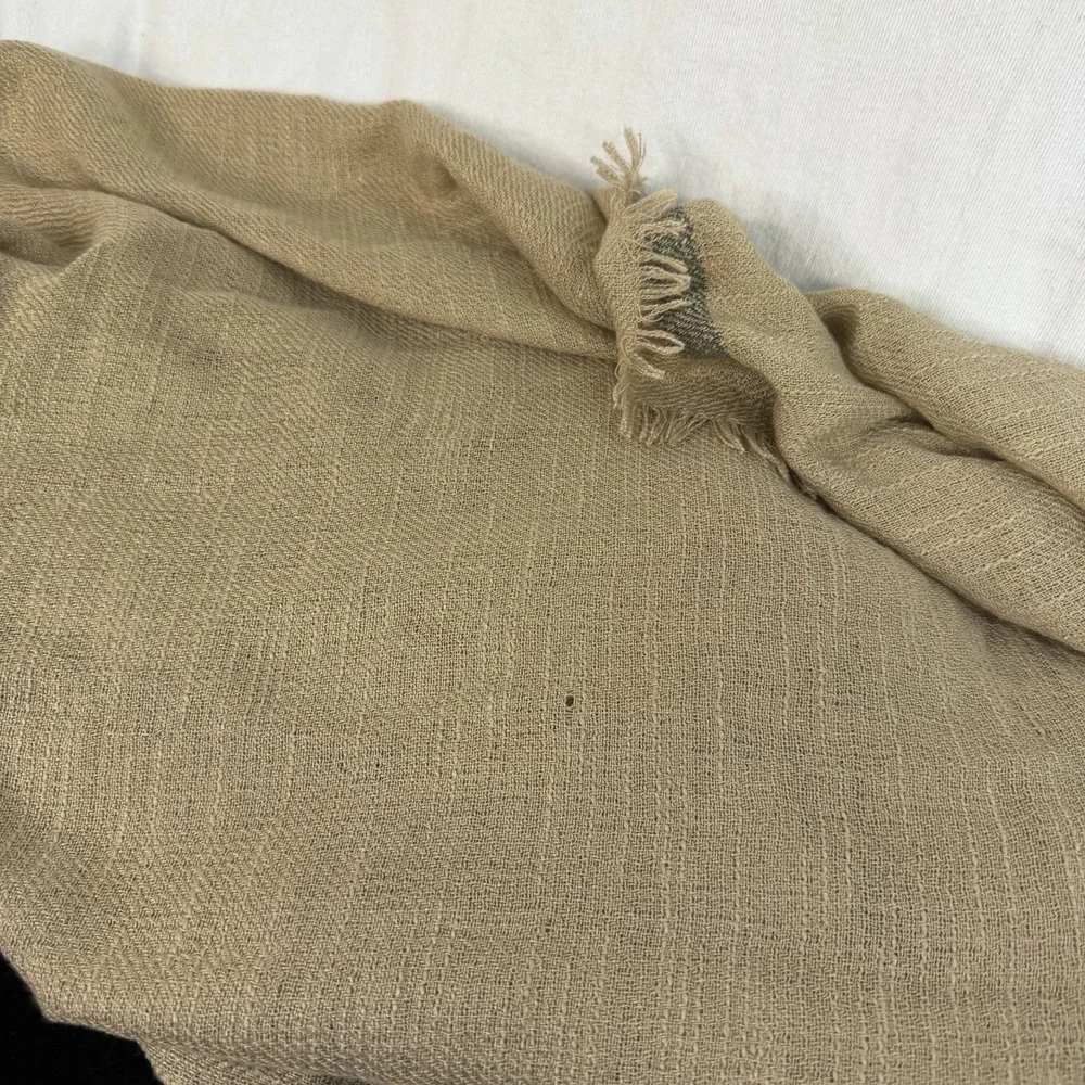 Rustic Western Brown Black Scarf